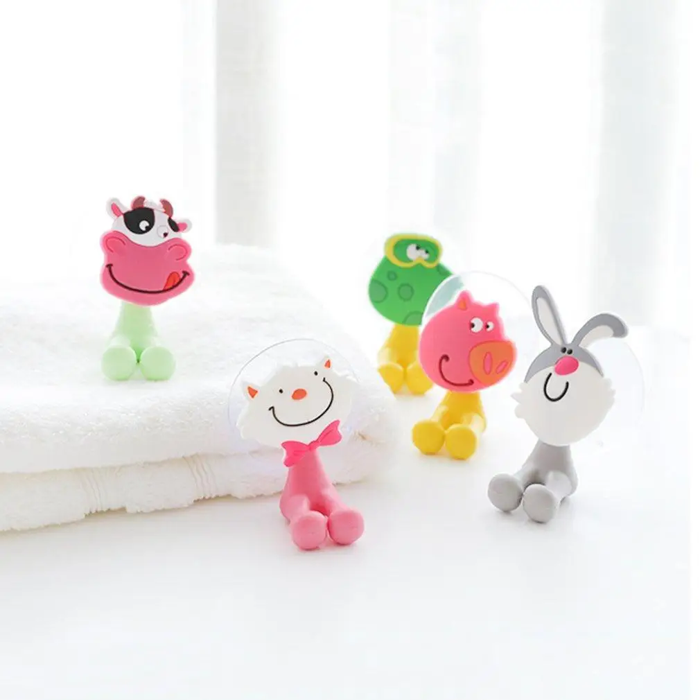 Мультфильм Ванная комната Зубная щетка настенное крепление держатель присоска