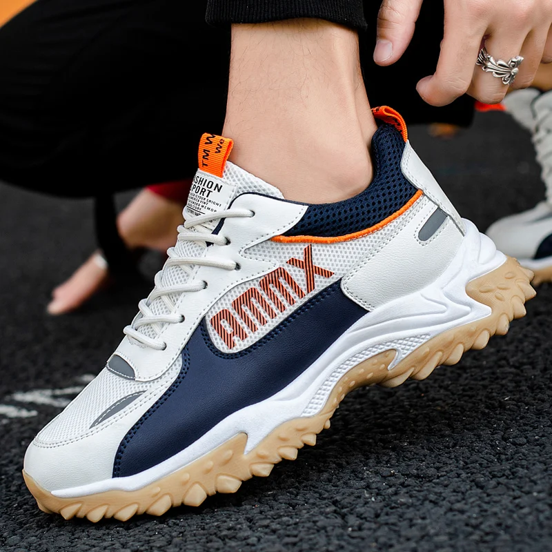 Бестселлер Мужские дышащие модные кроссовки для гольфа Мужская Осенняя обувь с