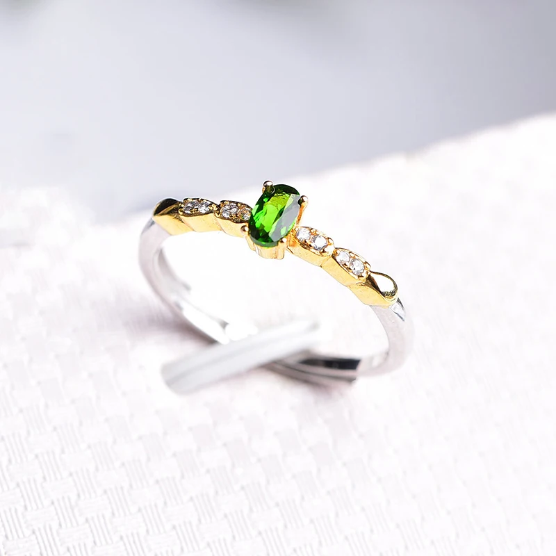 Светильник зеленый натуральный полупрозрачный камень кольцо S925 Мозаика простой