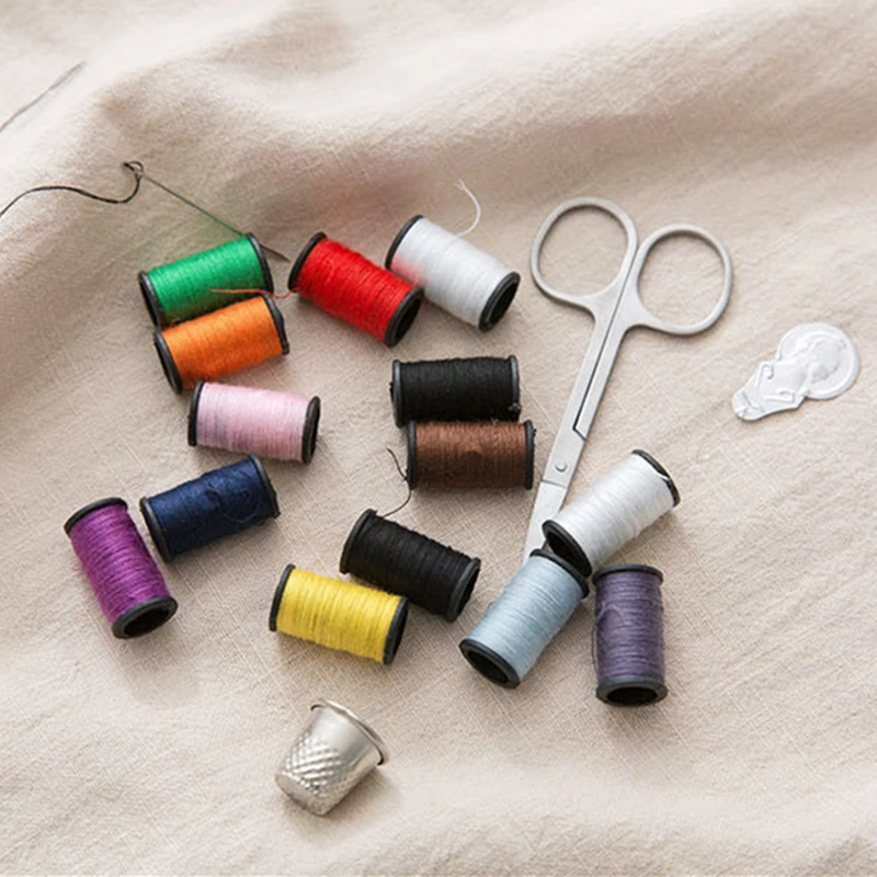 

24pcs Multi-function Sewing Kit Sewing Needle Thread Cross Stitch Tools Embroidery Kits Travel DIY Household Sewing Accessories