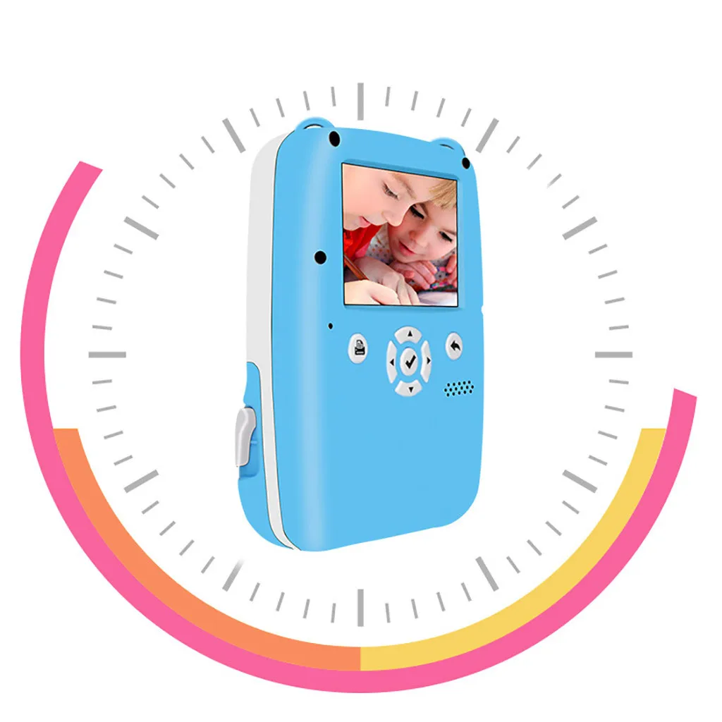 Детская мгновенная камера 2 4 дюйма видеорегистратор 1080P HD детская для печати