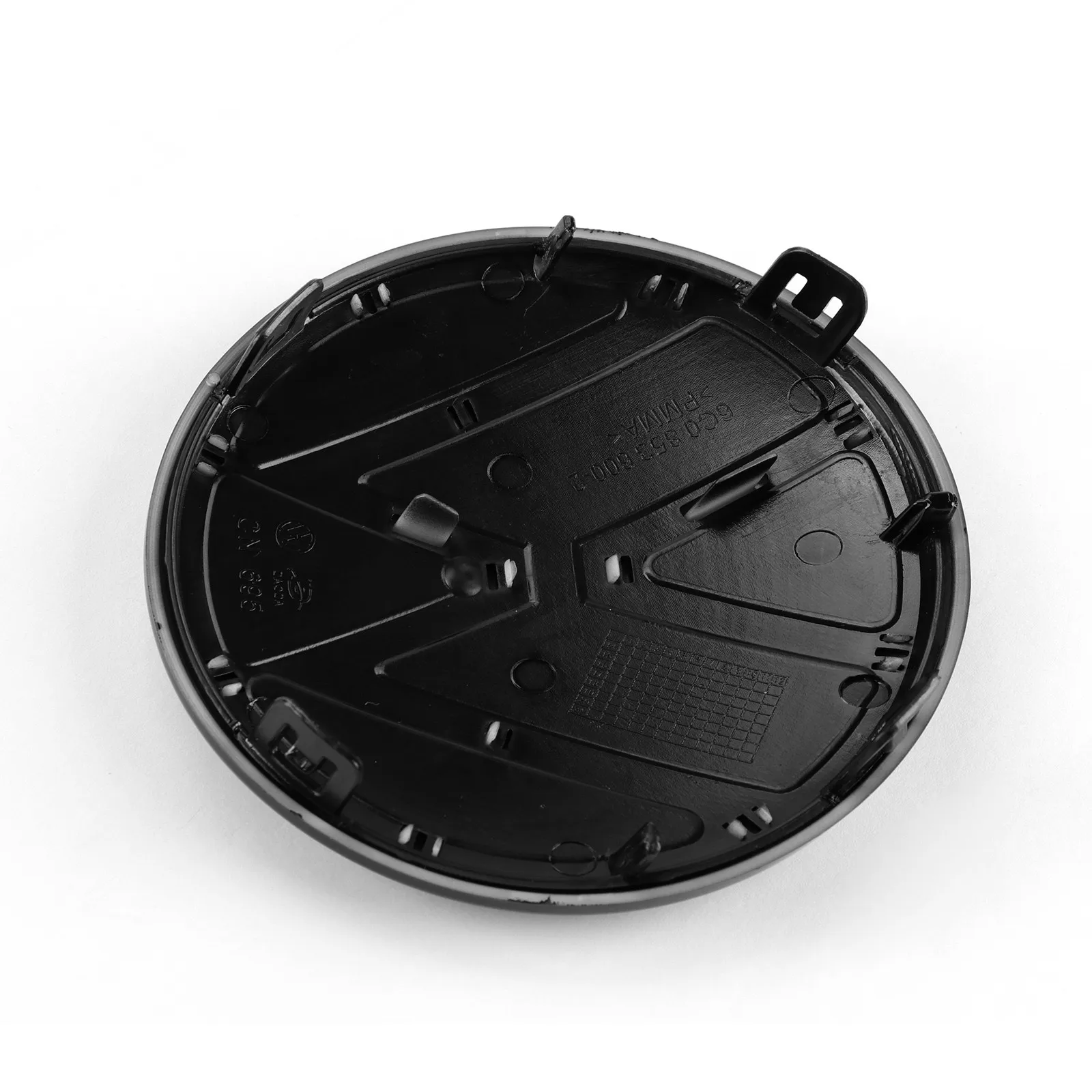 Блестящий черный 120 мм значок на переднюю решетку + 110 эмблема заднюю крышку