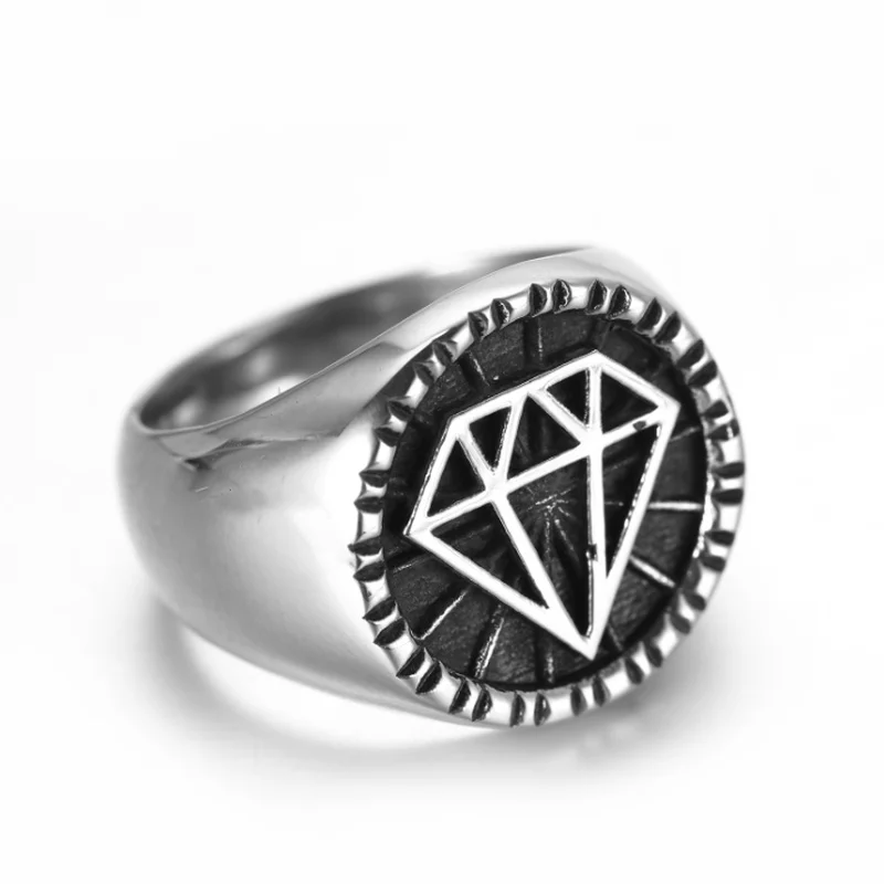 Индивидуальный классический красиво гравированные с бриллиантами логотип