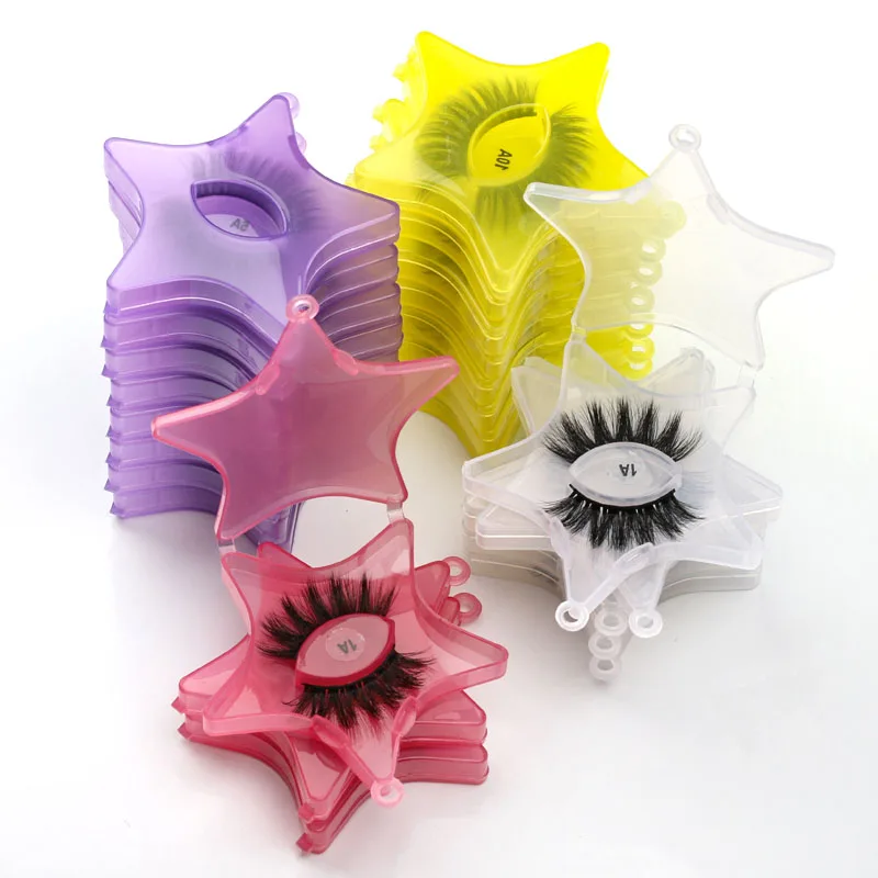 

Wholesale mink lashes natural long false eyelashes handmade fluffy soft 3d eyelash cruelty free reusable fake lash wholesale