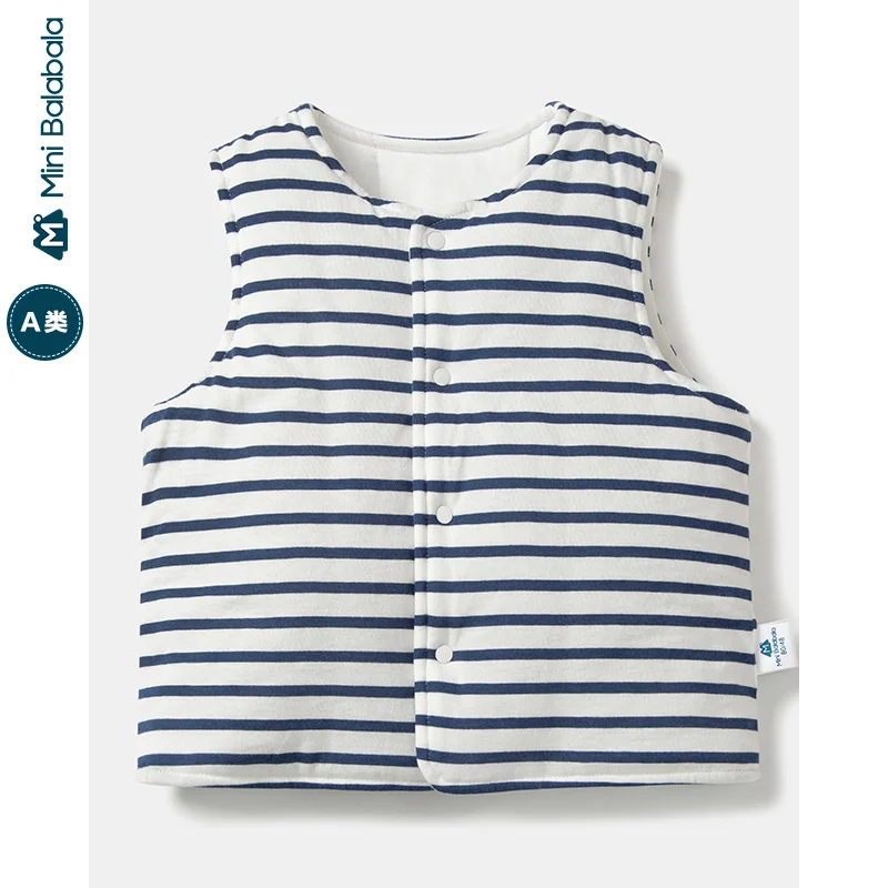 Детский жилет Minibalabala с хлопковой подкладкой для мальчиков и девочек новинка зимы