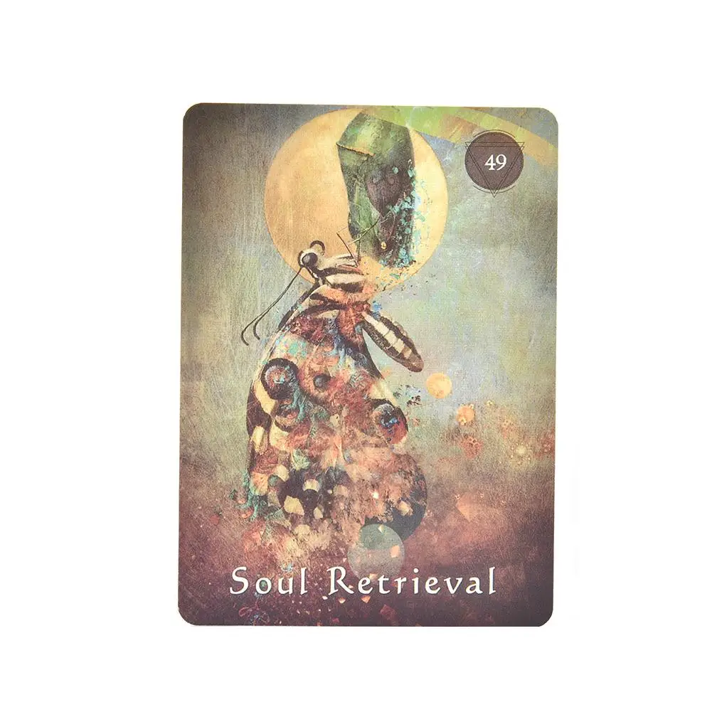 64 листа мистические карты шамана Таро Полный английский Лучшие семейные