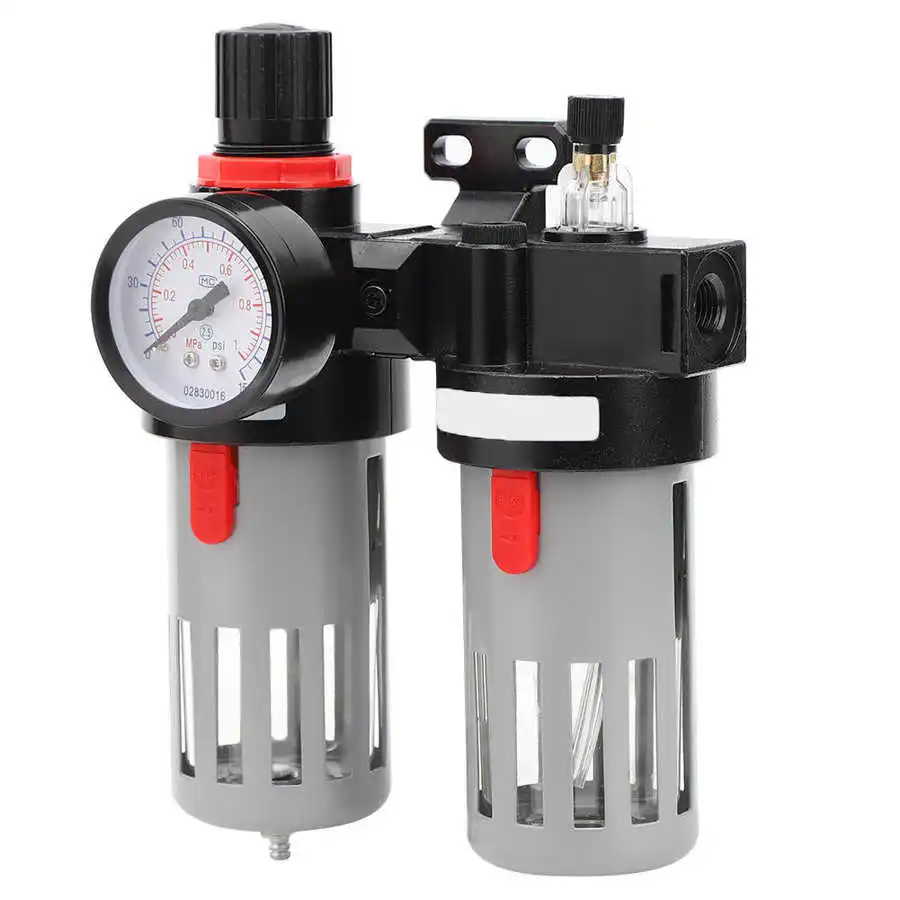 Сепаратор масла и воды дуплексный фильтр Регулятор давления Газ Жидкость