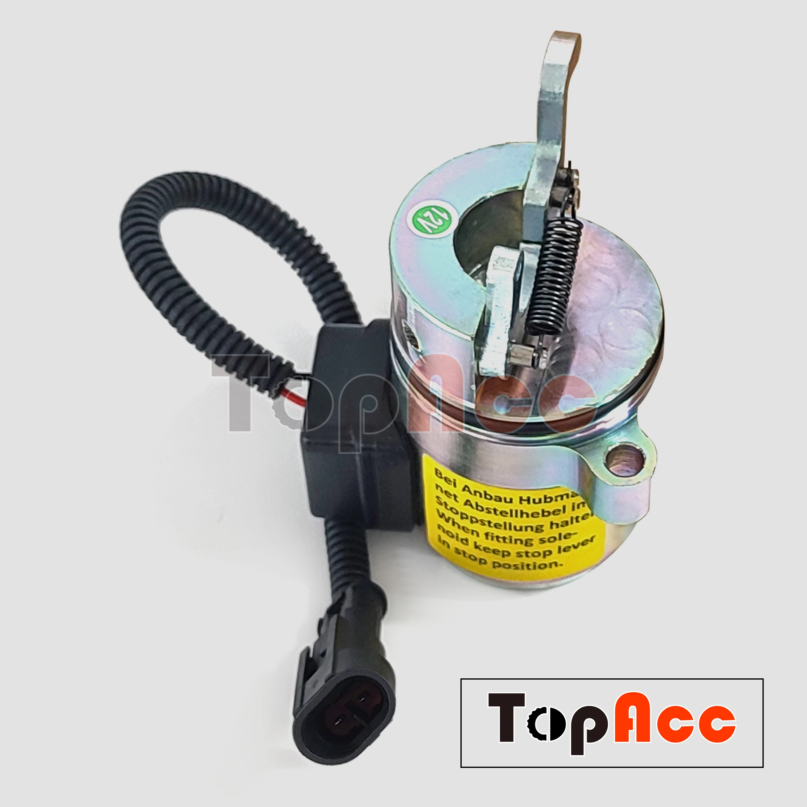 0427 2956 Fuel Shutoff Solenoid 12V 6686715 Fit For Bobcat Loaders A220 863 873 T200 Deutz 1011/2011 Engine Valve | Автомобили и