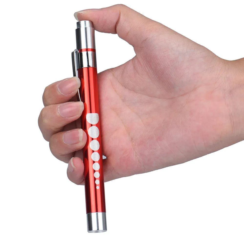 

First Aid LED Pen Light Flashlight Torch Nurse EMT Emergency Safety emergency mini flashlight Useful Supplies Free Shipping