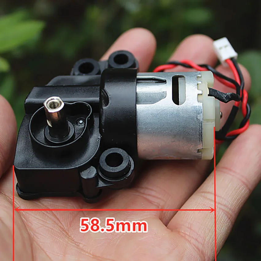 7-образные редукторные двигатели 6-12 В постоянного тока 60-120 об/мин с редуктором