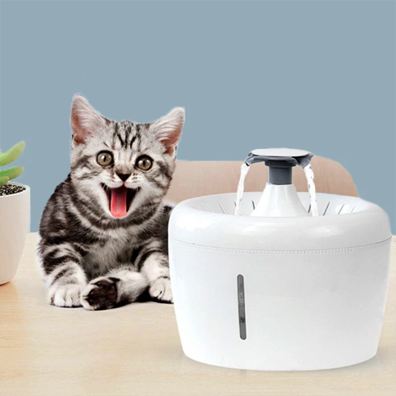 E els pet 84Oz/2.5L автоматический питьевой фонтан для кошек с запасными фильтрами