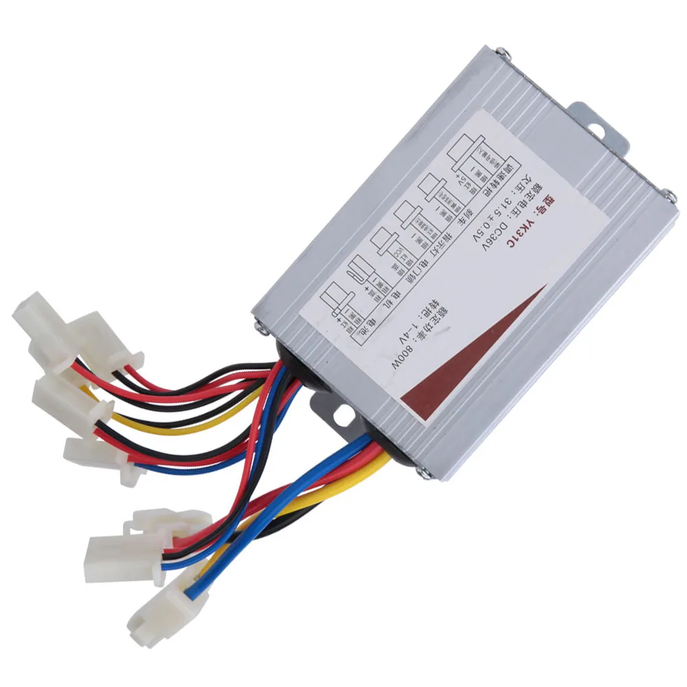 36V 800W Electric Brush Motor Controller DC Speed Control for Electro-Tricycle Scooter Quality Accessories | Спорт и развлечения