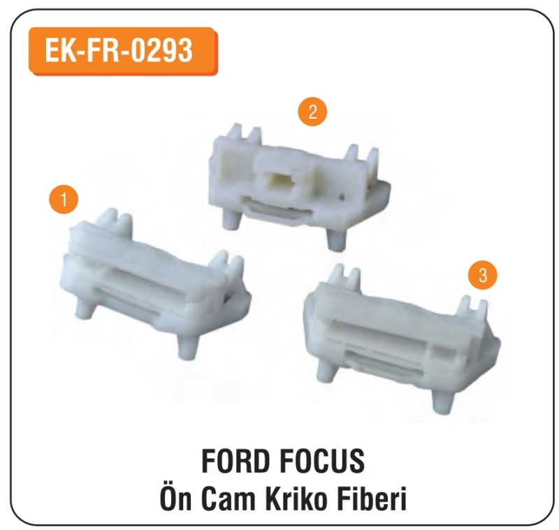 

ALTEC Ford Focus Front Glass For Jack Fiber Set EK-FR-0293