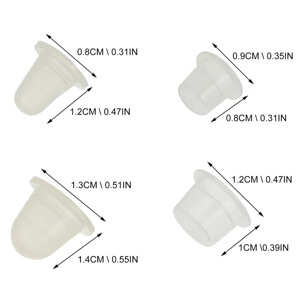 

200Pcs Disposable Cups Clear Pigment Cups Ink Pigment Cups