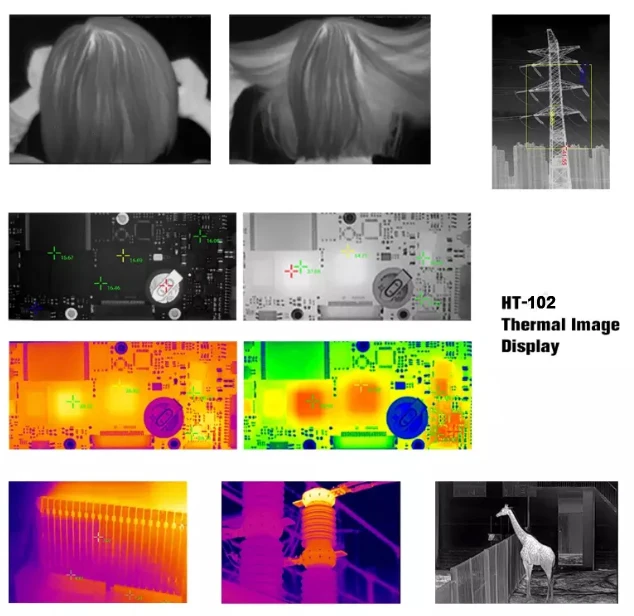 HT-102 Mobile Phone Thermal Infrared Imager Support Video Pictures for Android Type C Imaging Temperature Detector | Инструменты
