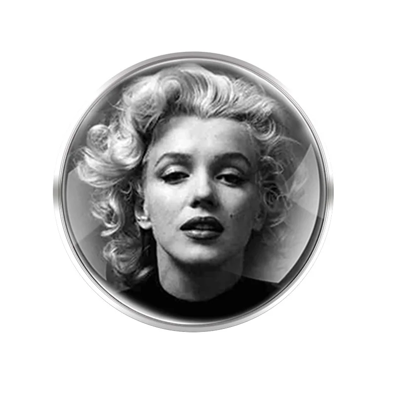 

Beauty Marilyn Monroe Brooch For Men Women Coat Shirt Decoration Pin Gifts