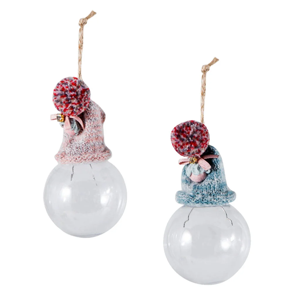 

2 Pcs Christmas Hollow Balls Hanging Decoration Christmas Tree Hanging Pendants