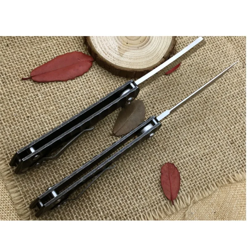 Тактический складной нож BS карманный клинок из стали с лезвием D2 для кемпинга и