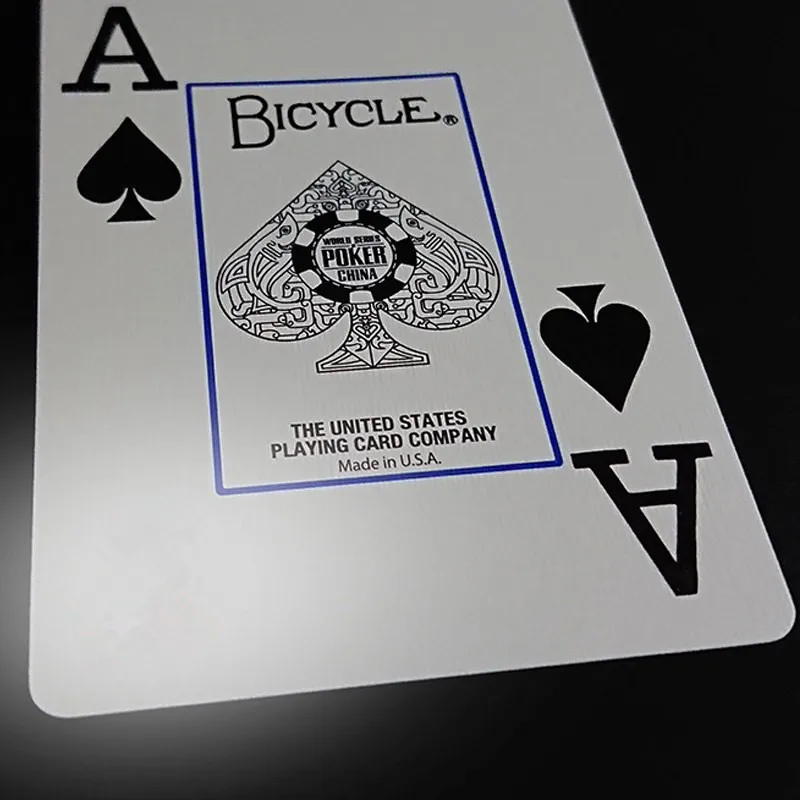 

Bicycle WSOP CHINA PVC Playing Cards Magic Cards Premium Plastic Dura Flex Deck Poker Size Magic Tricks Magic Props