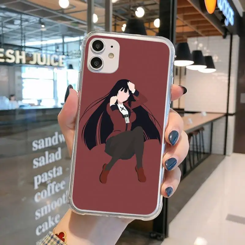 

Crazy Excitement Manga Kakegurui Phone Case for iPhone 11 12 5 6 S C SE Plus