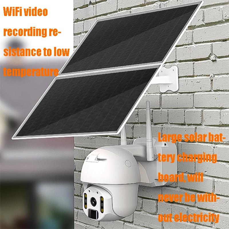 

Solar Battery Powered 1080p Outdoor Weatherproof Wireless Wifi CCTV Camera