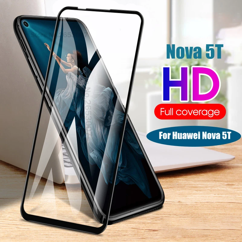 Защита экрана из закаленного стекла для Huawei Nova 5 t T 6 26 ''защитное стекло на hauwei