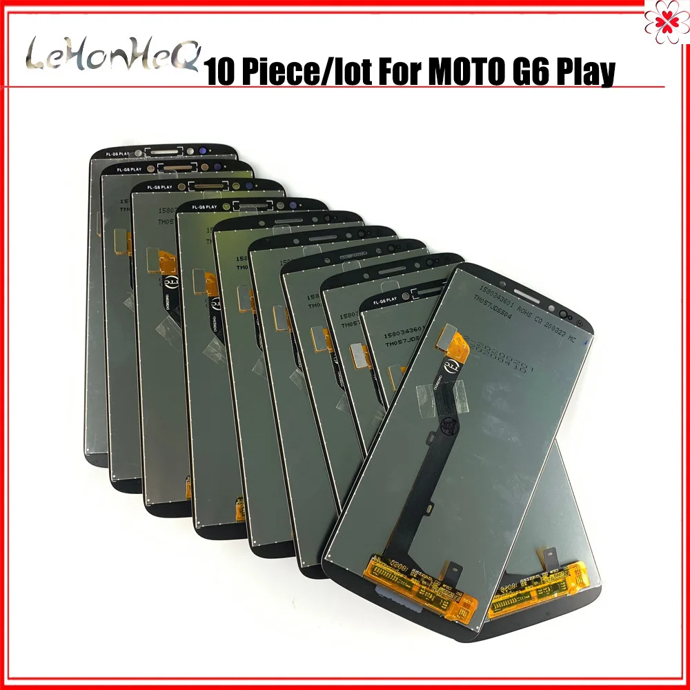 10 шт. G6 играть сенсорный экран ЖК дисплей для Motorola MOTO XT1922 3 4 дигитайзер