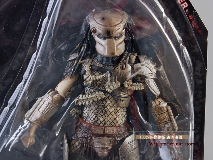 Фигурка хищника NECA серии 8 из ПВХ Классическая модель 25 летия охотника джунглей