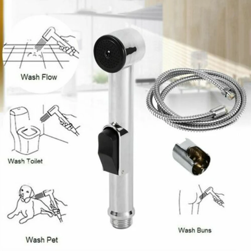Биде опрыскиватель Туалет Ванная комната ручной подгузник душ биде спрей с
