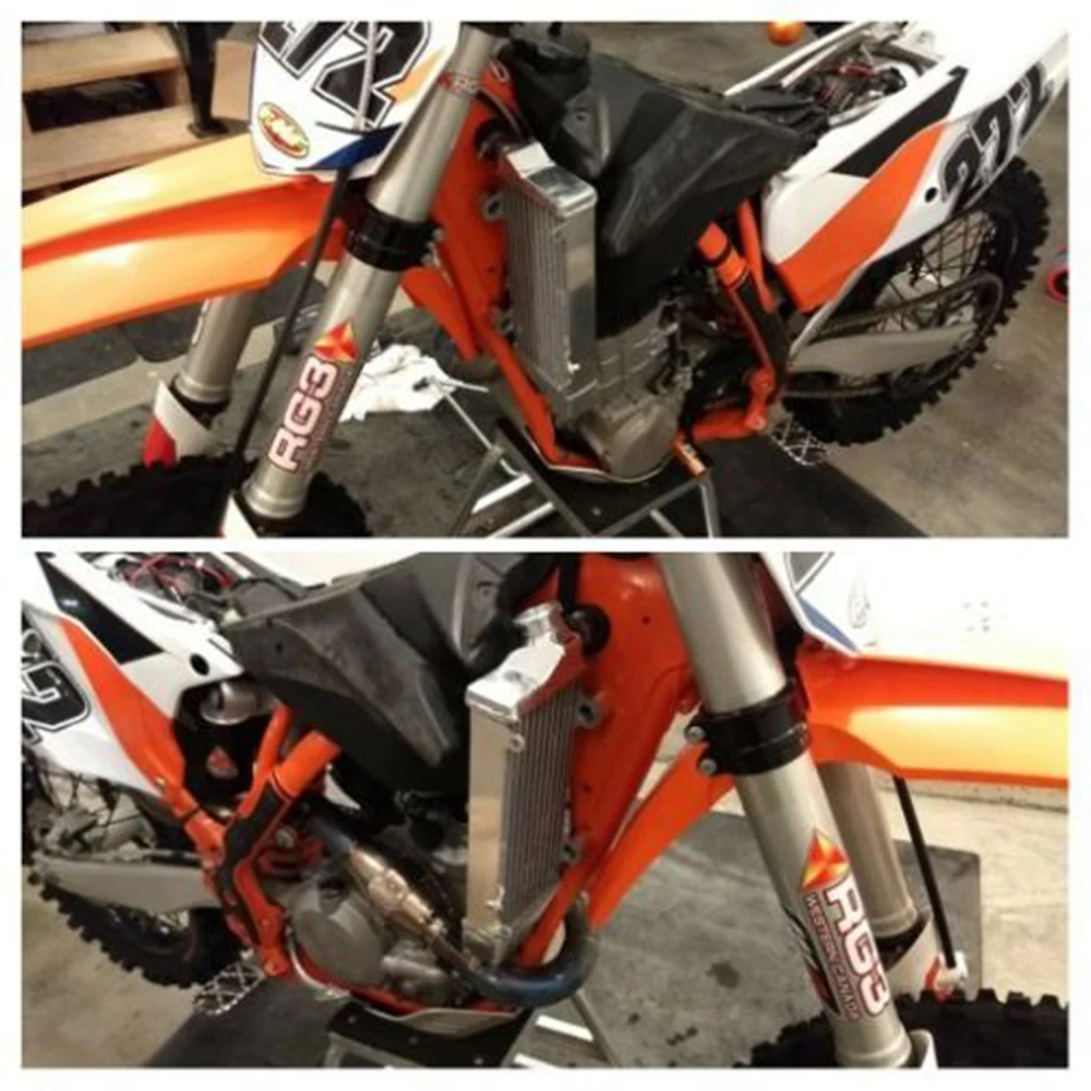 Мотоцикл Алюминий радиатора охлаждения для KTM SX XCW EXCF XC XCF EXC SXF завод разрисованное