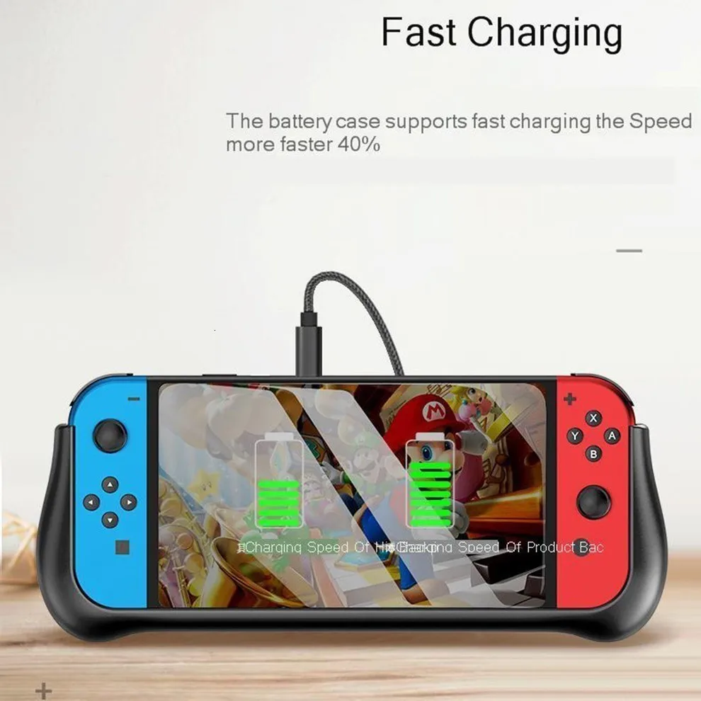 10000 мАч для nintendo Switch чехол для зарядки аккумулятора чехол для переключателя power Bank чехол для внешнего зарядного аккумулятора для переключателя
