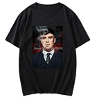 Футболка Мужскаяженская с коротким рукавом, винтажная рубашка с рисунком глакающие огни для ТВ-шоу, в стиле Харадзюку, весна-лето