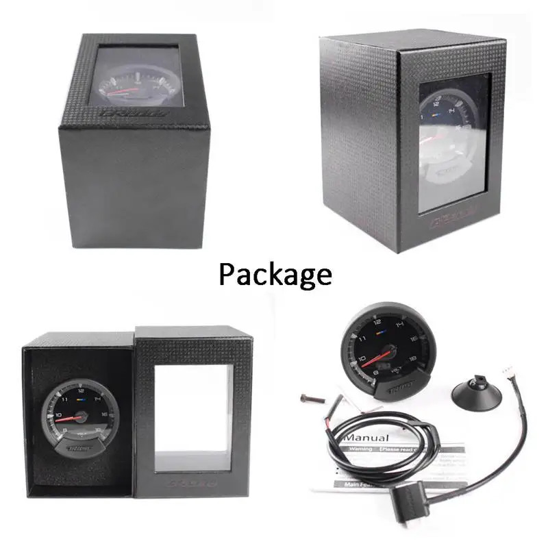 Автомобильный Универсальный Масляный Пресс 12 В 60 мм 2 5 дюйма 7 цветов измеритель