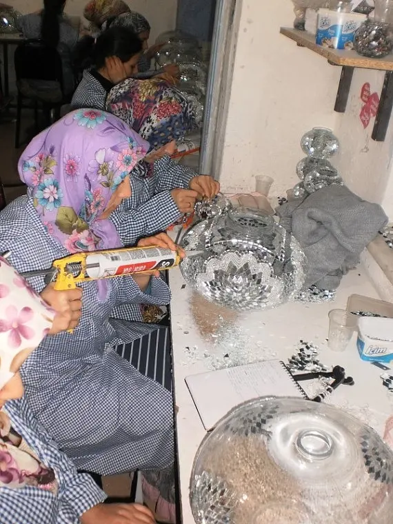 

Hot Multicolor 9 Ball White Housewares, mosaic lamp, turkish mosaic lamp, Lighting, Chandelier, glass mosaic lamp, Hanging lamp,