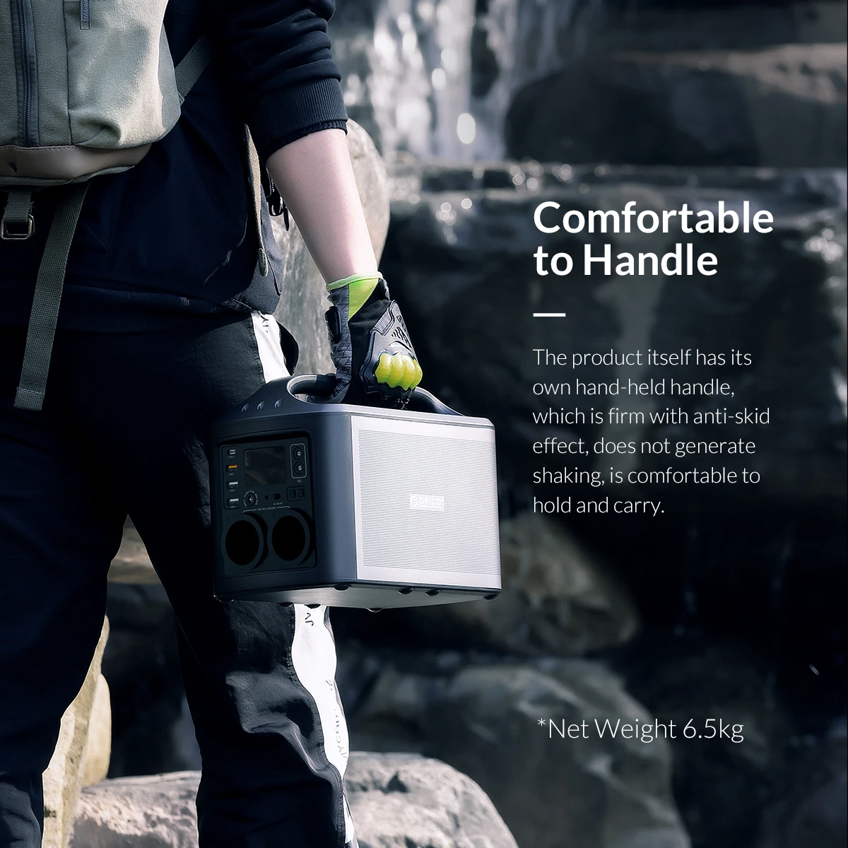 Портативная электростанция ORICO 500 Вт резервная перезаряжаемая литиевая батарея