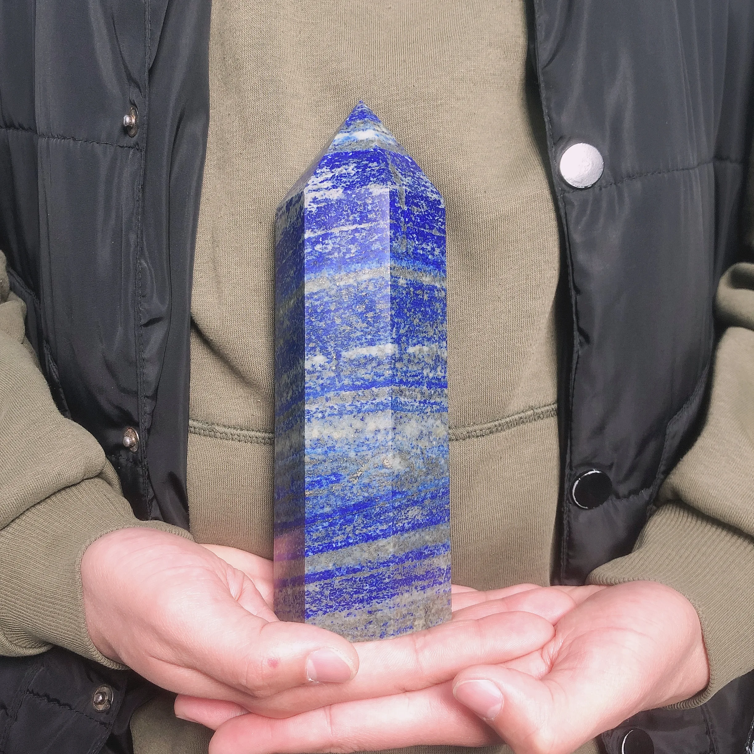 

Natural Crystals Quartz Lapis Tower Point Energy Reiki Stones Room Home Office Aquarium decoration accessories Gemstone