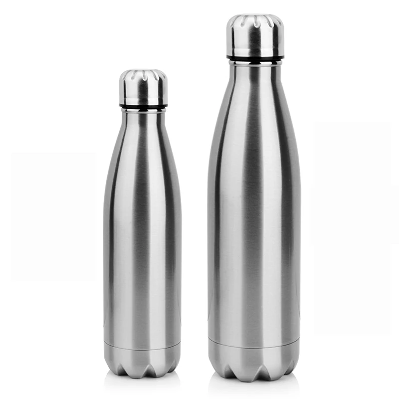 Нержавеющая Cola Спортивная бутылка для воды прочная чашка Monolayer не долгое время