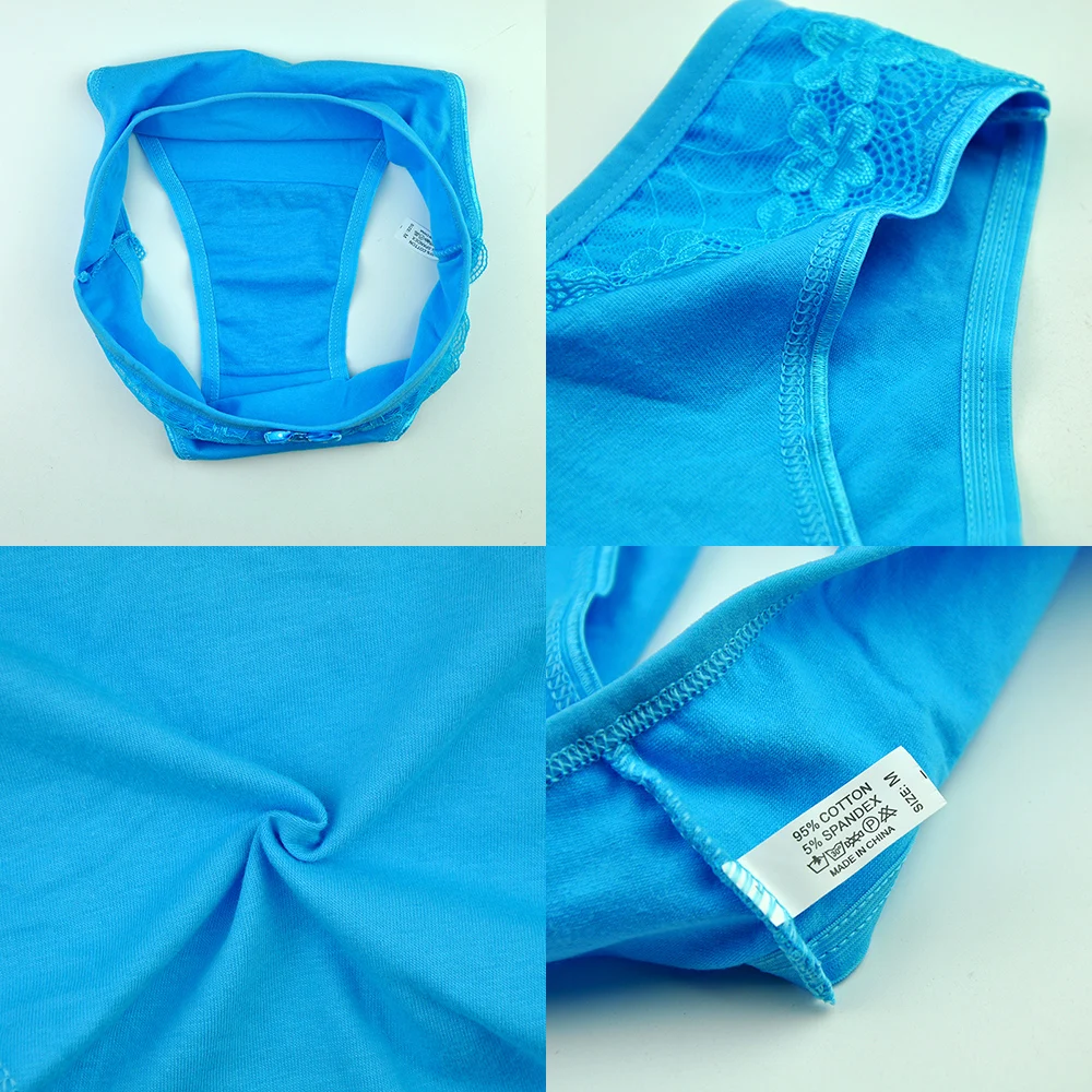 LOBBPAJA 6 шт./лот женские трусики нижнее белье хлопковые милые трусы с бантом для