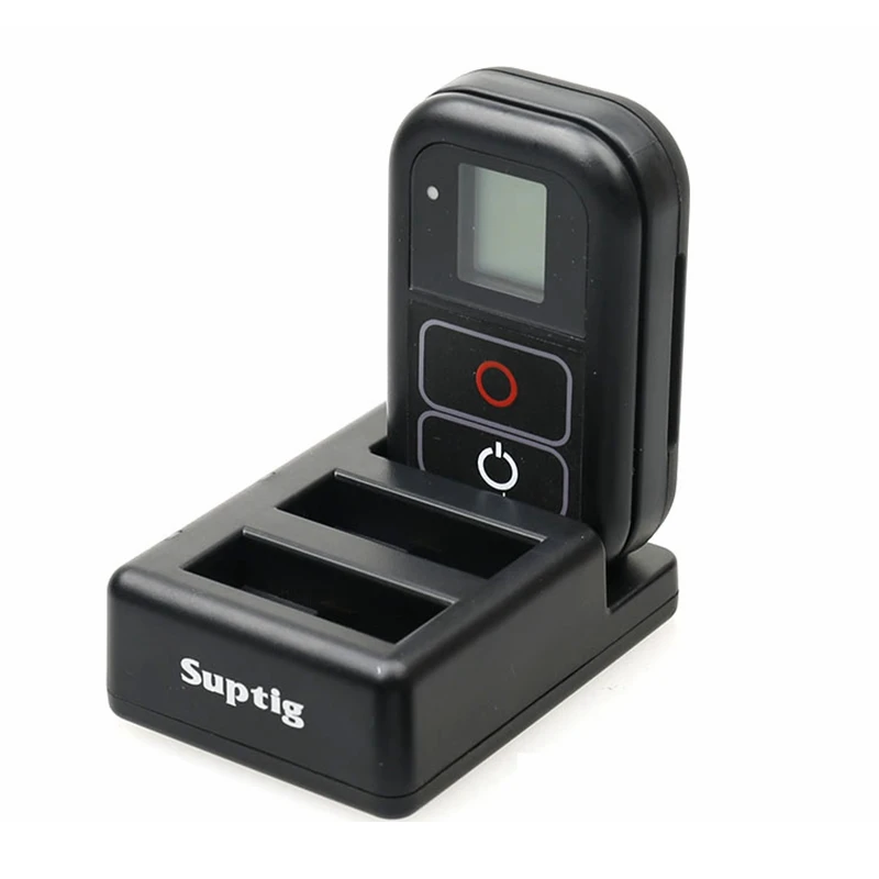 Зарядное устройство для Gopro Hero 7/6/5 Black Go Pro/8 3 гнезда аккумулятора Wi Fi пульт