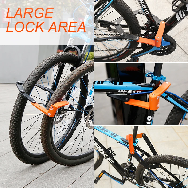 

INBIKE Anti-shear of 12 ton Hydraulic Cutter Cycling MTB Bike Lock Anti theft Motorcycle Lock Electric Bicycle Part Chain Lock