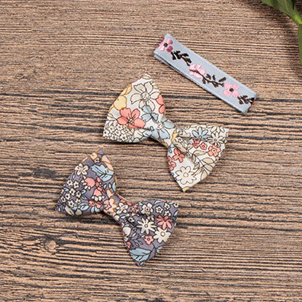 Children Hair Clips Multiple Styles 10 Colors Lace Flower Bow-knot Hairclip Baby Barrettes BB Clip Little Girls Gifts | Детская одежда