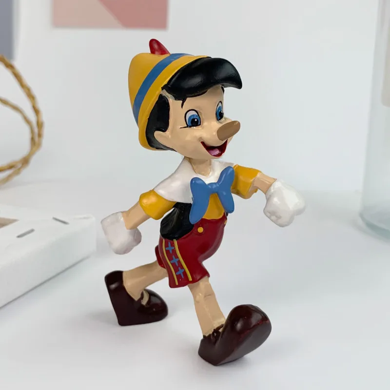 

Disney Pinocchi Resin Figure Ornament Doll Model Furnishings Hand Made Toys Birthday Gift
