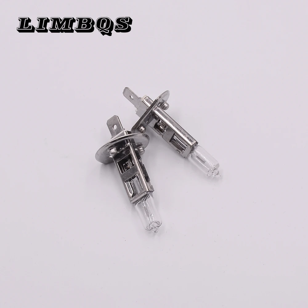 

2pcs car headlight bulb H1 12V 55W P14.5S super bright white fog clear light halogen bulb fog lights driving lamp source parking