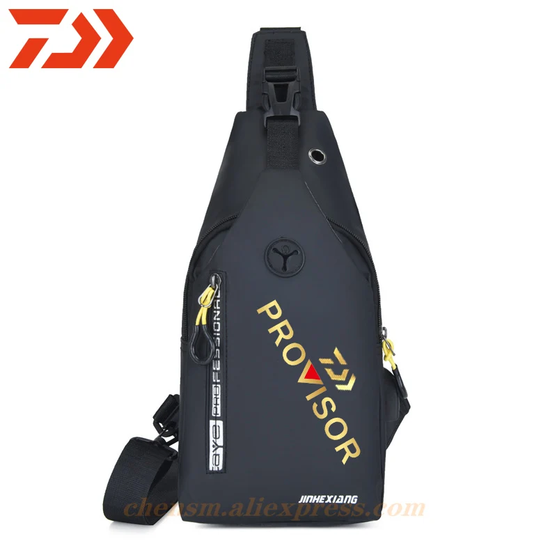 

Мужские сумки на одно плечо Daiwa 2021, Водонепроницаемые многофункциональные камуфляжные рюкзаки Daiwa для отдыха, сумки для рыболовного снаряже...