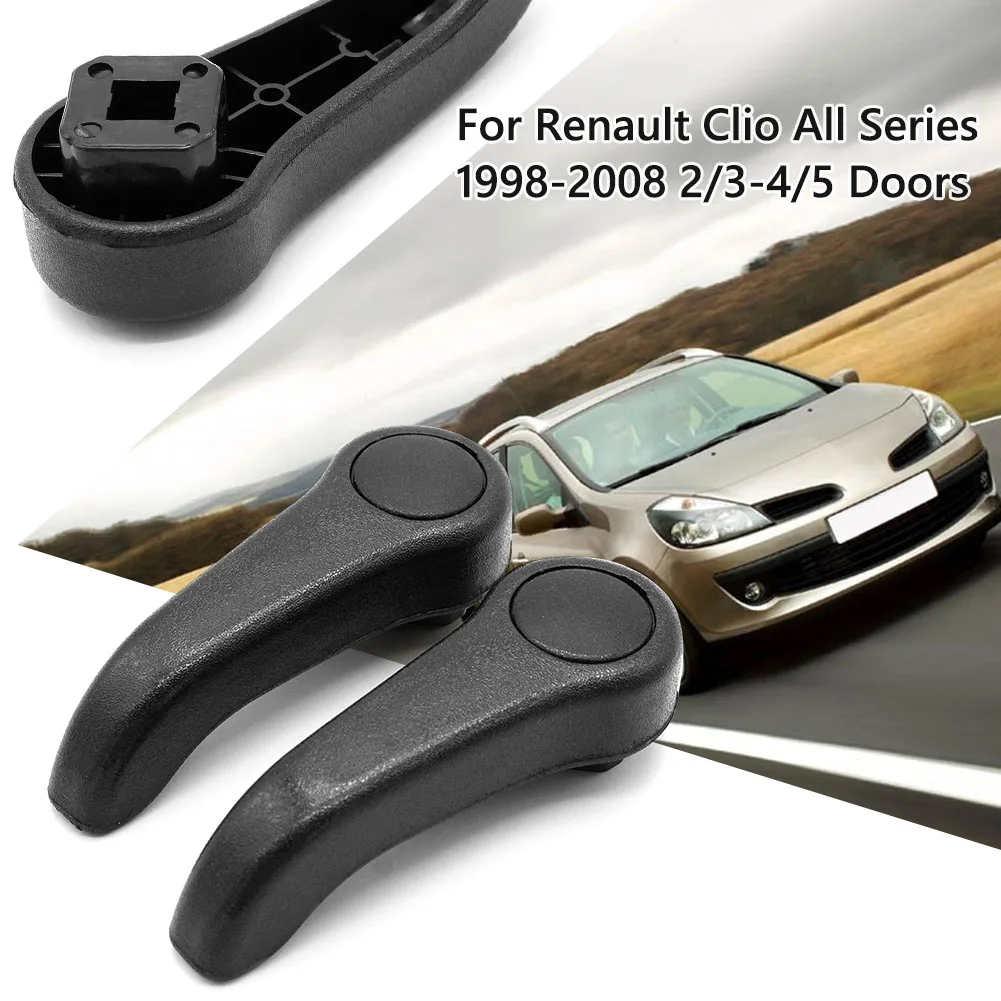 1/2 Sets Lever Pull Handle Outdoor Parts Personal Car Seat Adjust Replacement Accessories for Renault Clio Mk2 Twingo