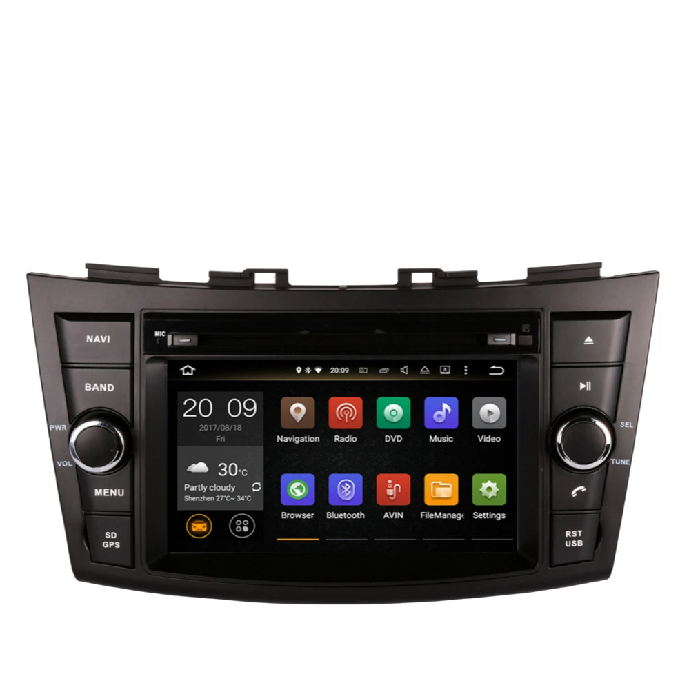 

Автомобильный GPS-навигатор Android 10,0 для Suzuki Swift 2011-2016, автомобильное радио, мультимедийный плеер с поддержкой BT, рулевое колесо
