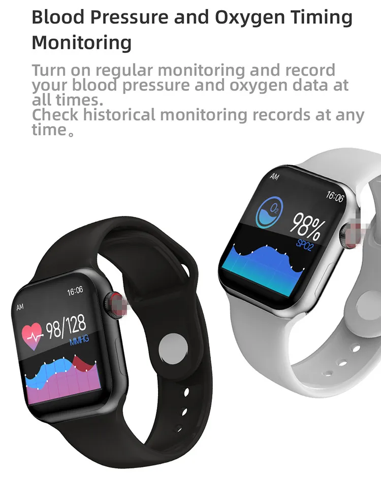 Slimy Смарт-часы для мужчин и женщин, умные часы для Apple Watch 4 IWO 10 IWO 11, Смарт-часы с беспроводной зарядкой