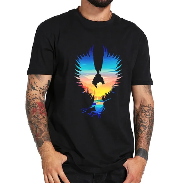 

nature in angels 2019 Hip Hop T Shirt Men T-shirt Harajuku Streetwear Tshirt Casual Short Sleeve Summer Tops Tee Japan Style