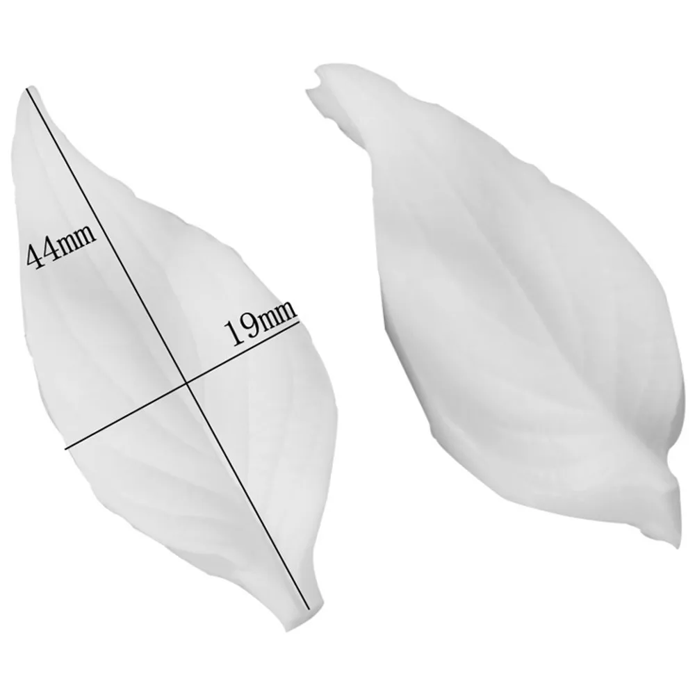 Resin Concrete Molds Hibiscus Flower Leaf Patterns Press Stampi In Silicone Designer DIY Epoksi Silikon Kalip Mold