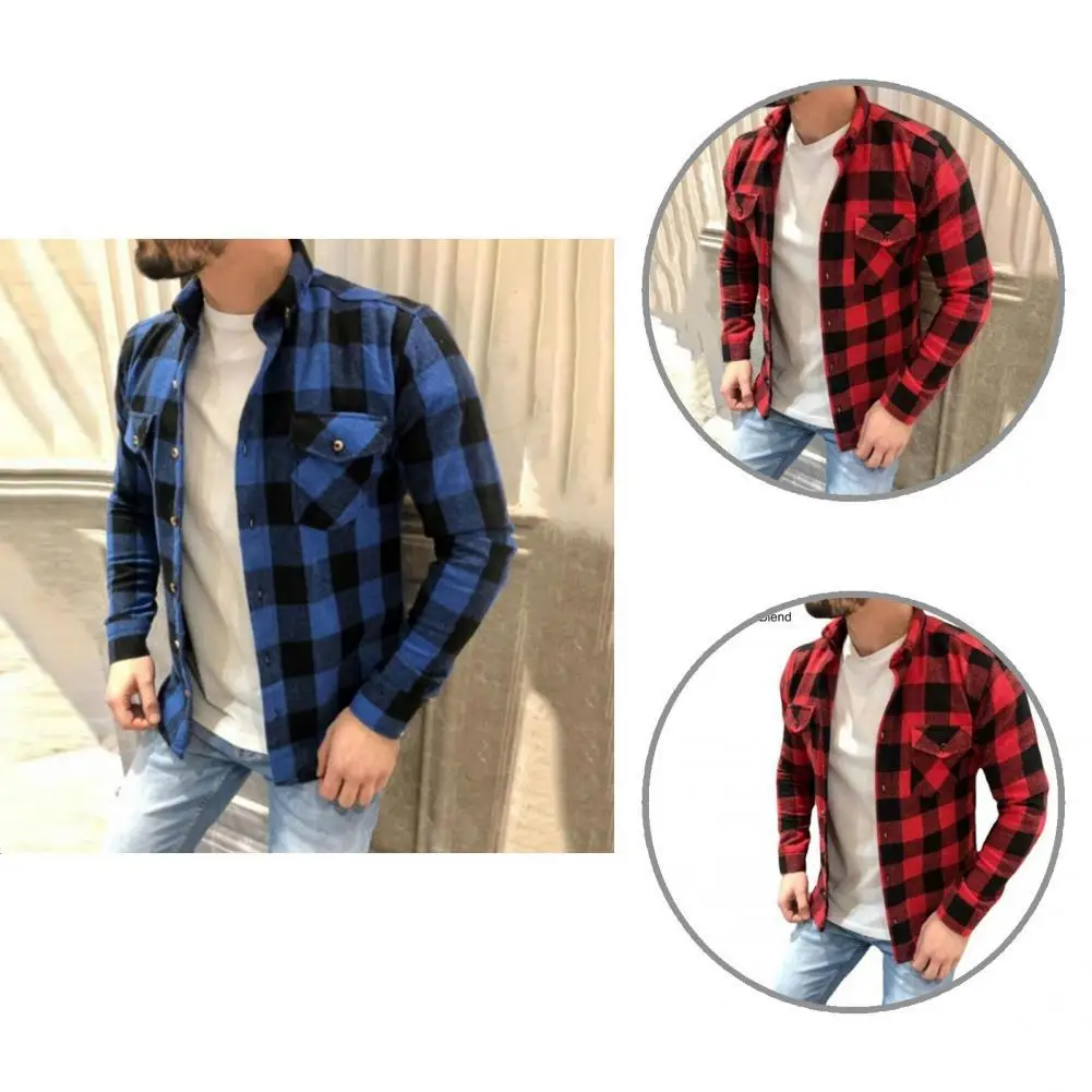 

Потрясающая приятная для кожи мужская рубашка с отворотом быстросохнущая рубашка контрастных цветов для дома